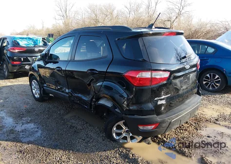 2018 Ford Ecosport Se z USA, uszkodzony, nr VIN MAJ3P1TE6JC168706